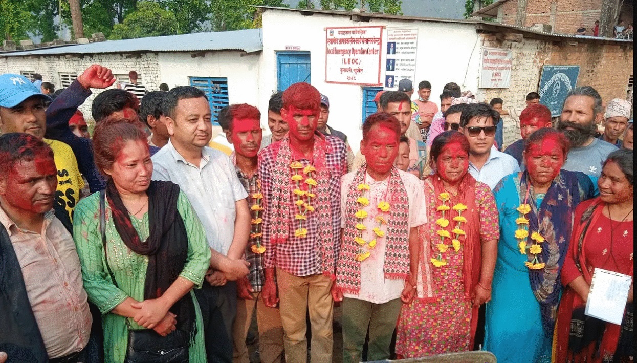बराहताल १ मा माओवादीको प्यानल विजयी