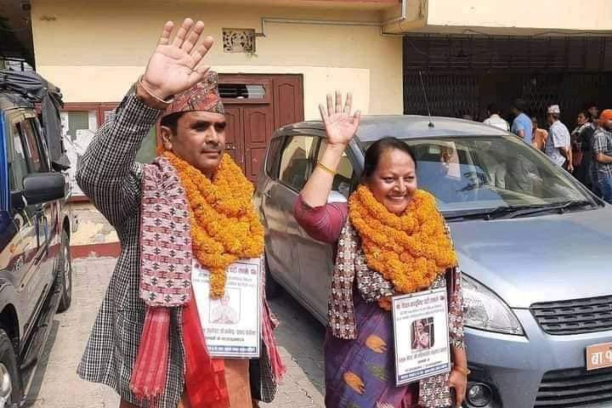 बिर्तामोडमा प्रमुख र उप्रमुखमा एमाले विजयी