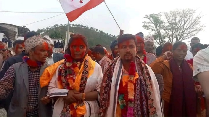 दैलेखको चामुण्डामा कांग्रेसका शाही विजयी