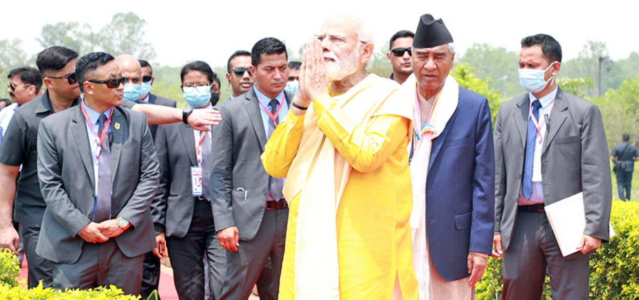 प्रधानमन्त्रीद्वयबीच सहमति; लुम्बिनी र कुशिनगरबीच नेपाल-भारत भगिनी सम्बन्ध बनाइने