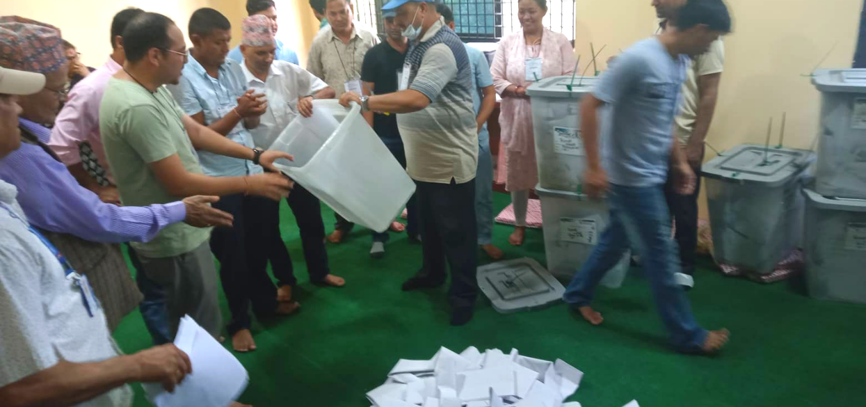 धनगढी उपमहानगरमा जम्मा खसेको मत ५३१८१, गणना शुरू