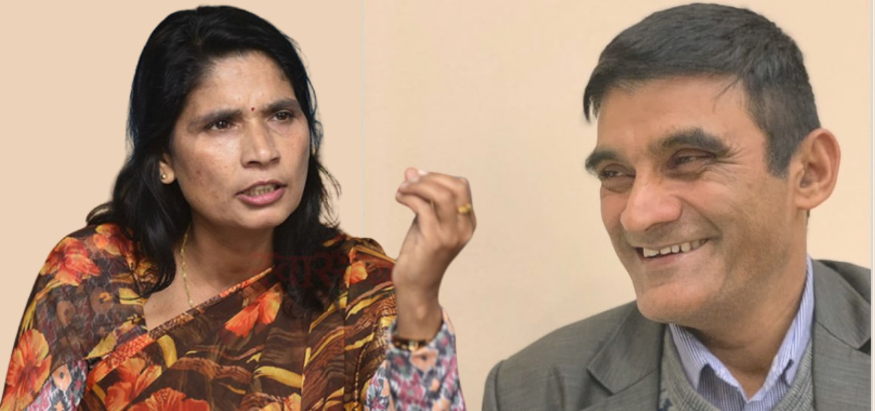 एमाले सचिव पद्मा अर्यालका श्रीमान वडा सदस्यमै पराजित