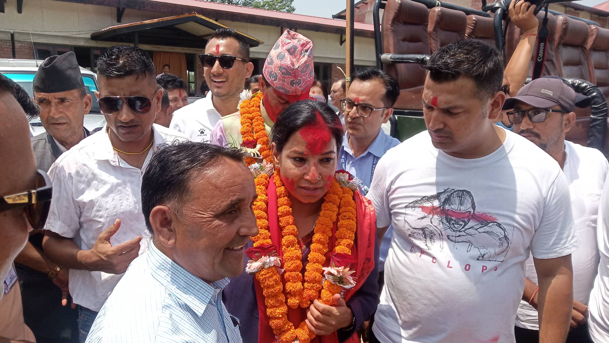 जितपछि रेनु र चित्रसेन (तस्बिरहरू)