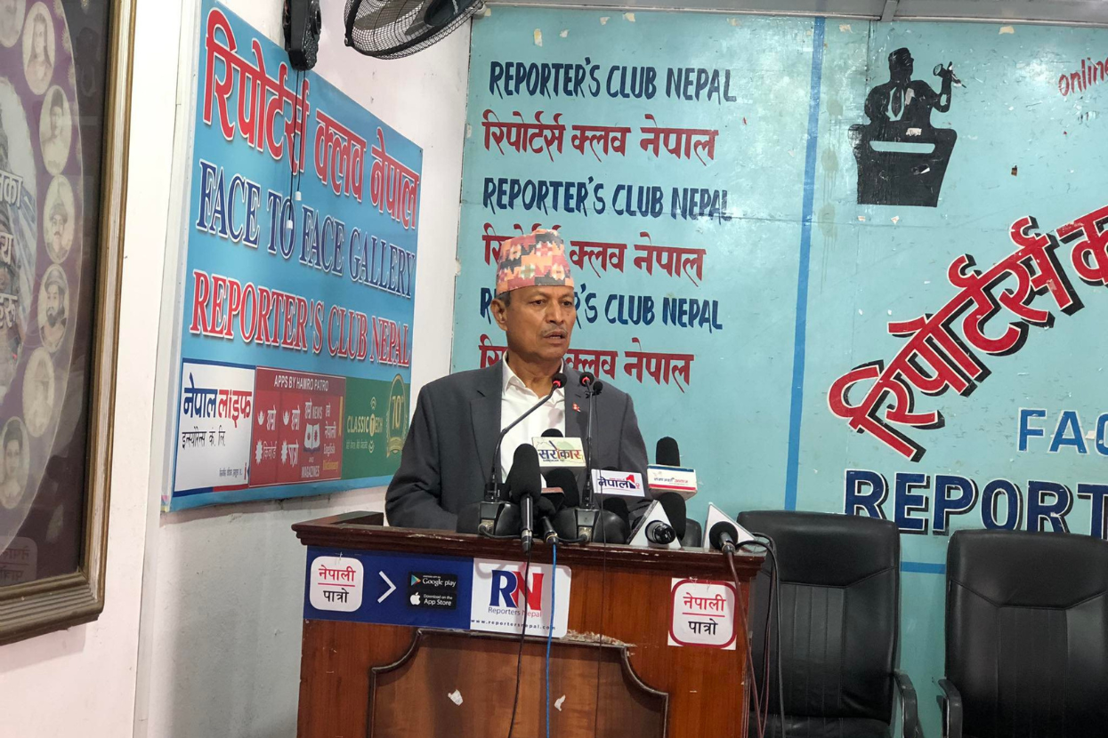 नेपालमा बाह्य हस्तक्षेप बढेकाे भीम रावलकाे जिकिर