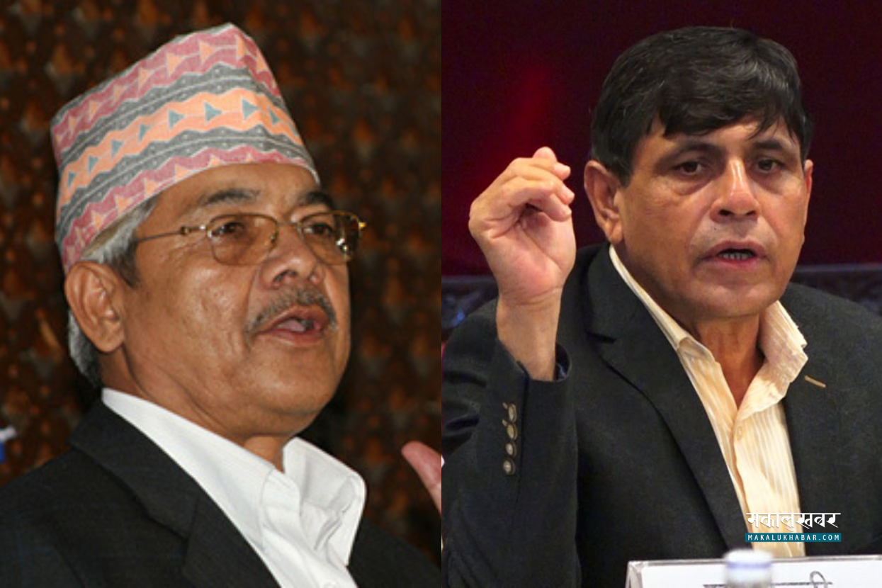 नेकपालाई ब्यूँताउने लाइनमा देखिए घनश्याम र वामदेव