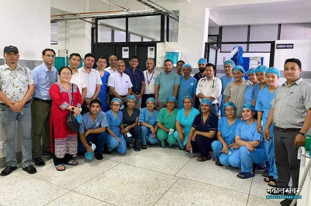 पोखरामै सफल भयाे मिर्गौला प्रत्यारोपण !