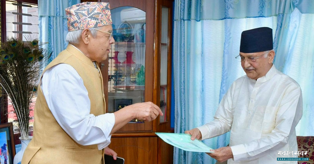 ओलीलाई वामदेवकाे प्रस्ताव- ‘वाम गठबन्धन गरेर निर्वाचनमा जाऔँ’
