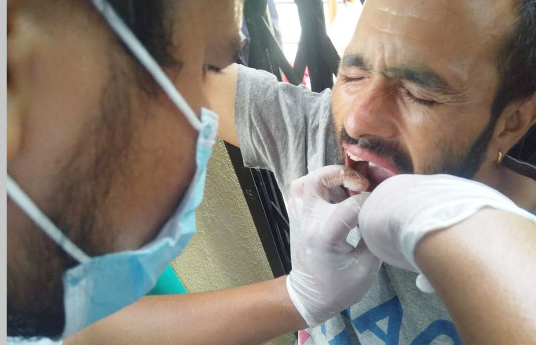 नोबेलको शिविरबाट चक्रघट्टीका ११ सय बिरामी लाभान्वित