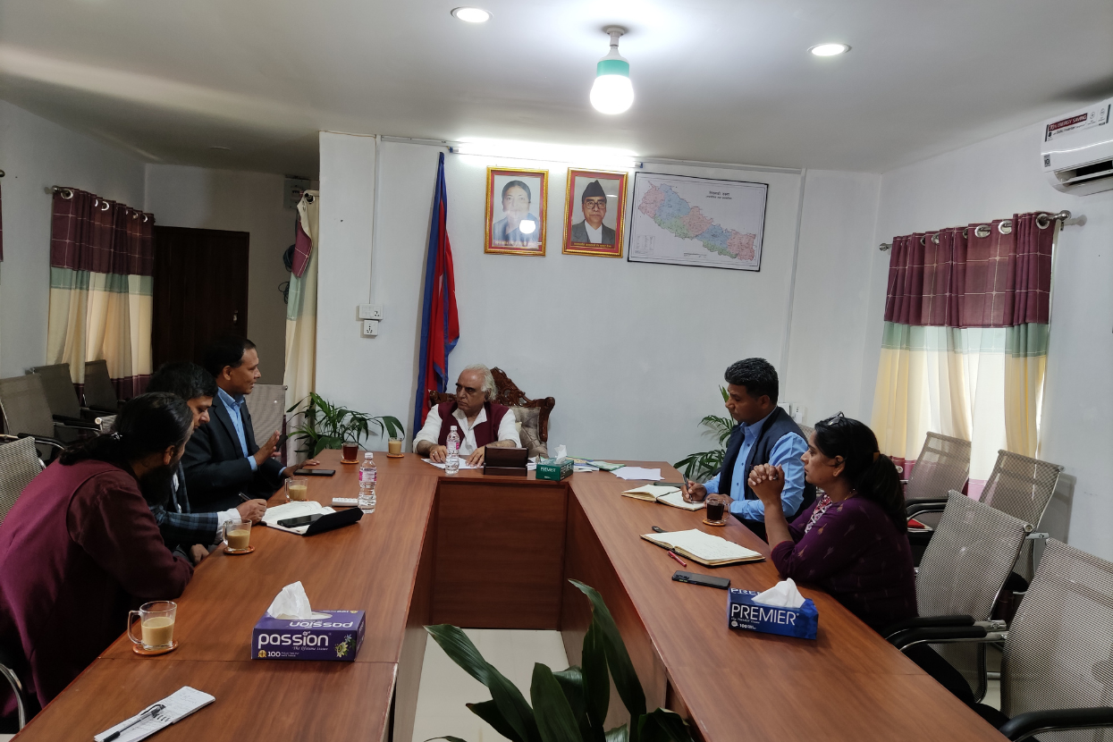 गण्डकी प्रदेशमा सञ्चालित विद्युत् आयोजनाकाे सहजीकरण गरिदिन आग्रह