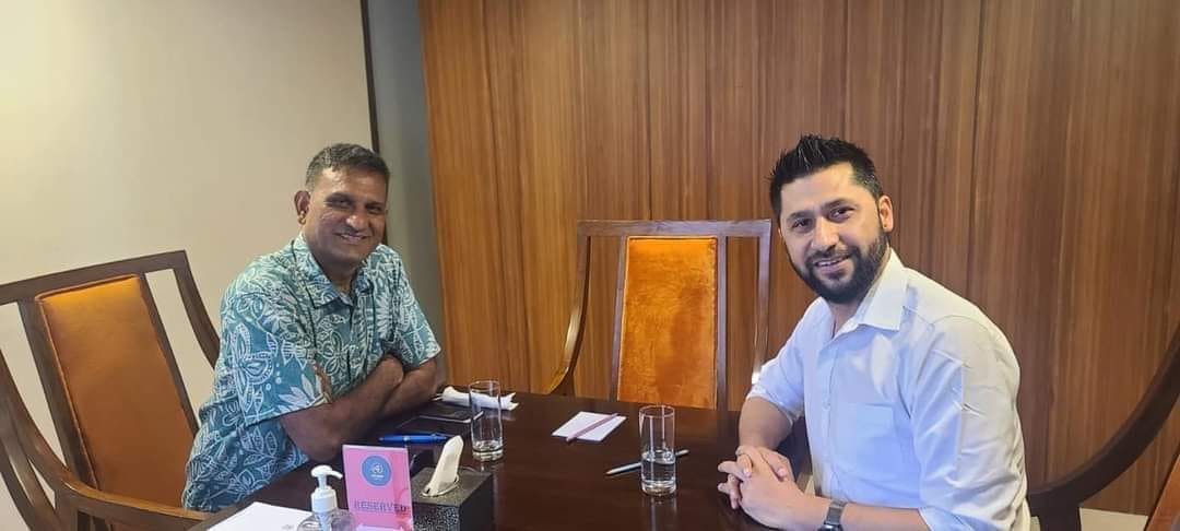रवि लामिछाने र रमेश खरेलबीच भेट, राजनीतिक सहकार्य गर्नेबारे छलफल