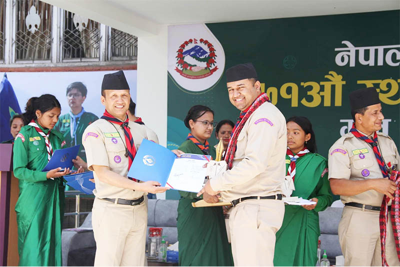 नेपाल स्काउटले मनायो ७१औँ वार्षिकोत्सव