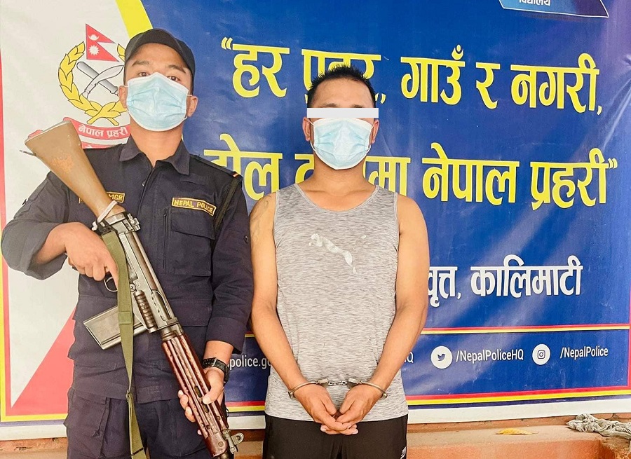 बलात्कार गरेर महिलासँग भएको नगद र गहना लुटेका तामाङ पक्राउ