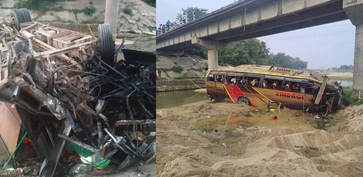 रुपन्देही बस दुर्घटनामा मृत्यु भएकामध्ये ६ जनाको परिचय खुल्याे (भिडिओ)