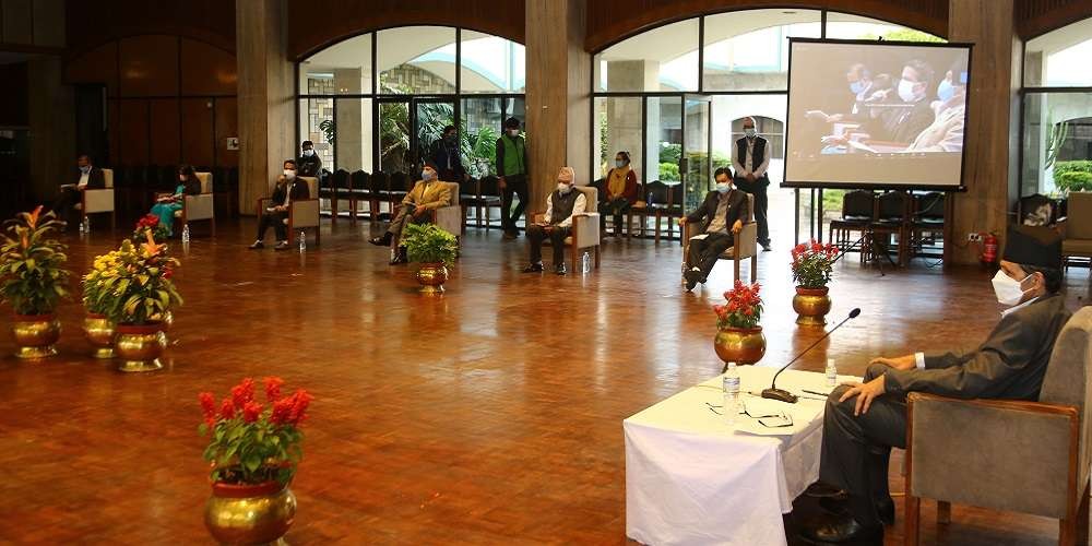 प्रतिनिधिसभाअघि कार्य व्यवस्था परामर्श समितिको बैठक