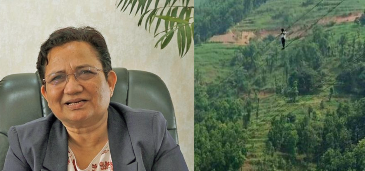 ककनीमा झुण्डिएका माइलाको उद्धारका लागि मन्त्री भुसालद्वारा सेनाको सहयोग अपिल