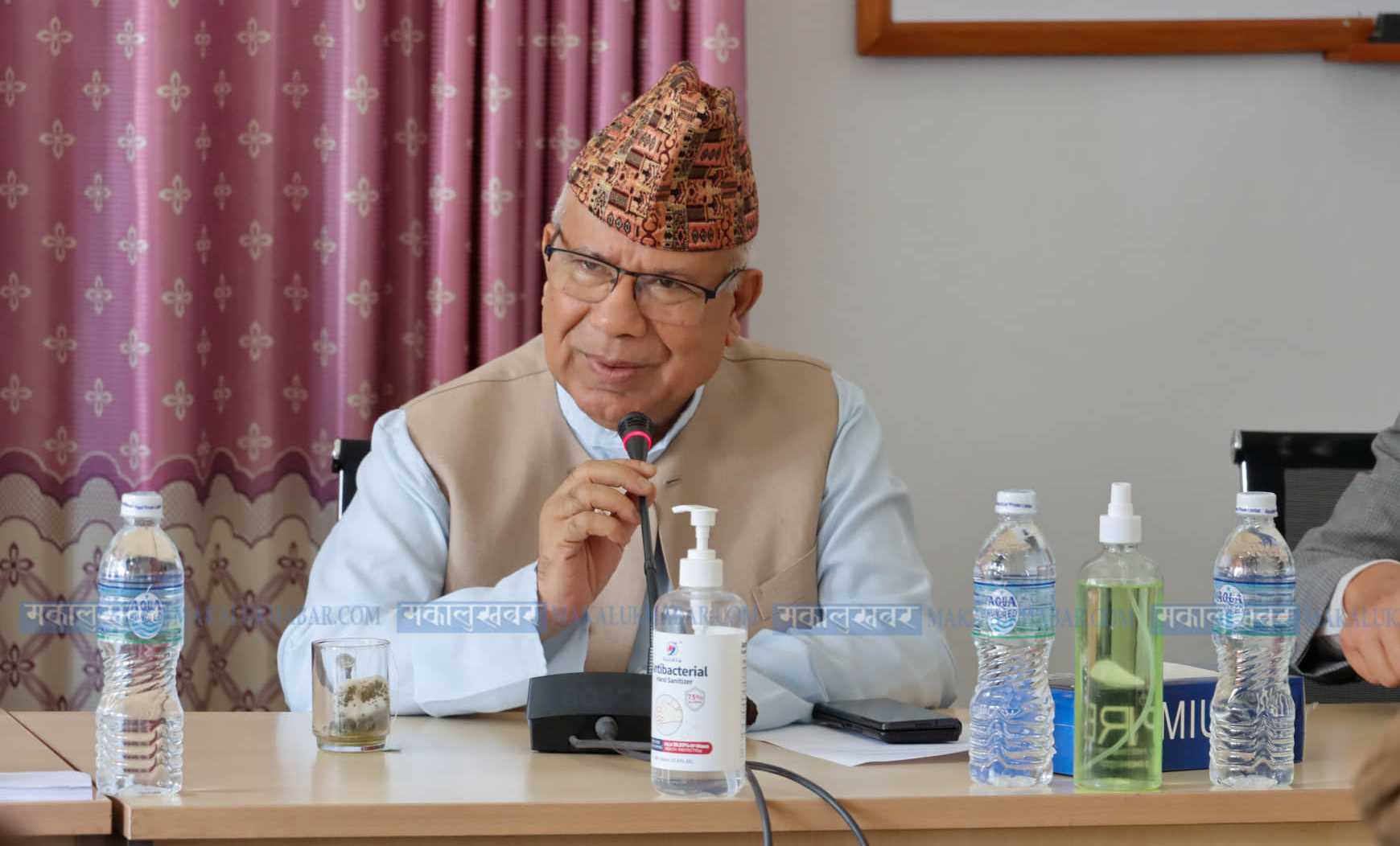 एसपिपीबारे हामी अलमलमा परेका छौँ : माधव नेपाल (भिडिओ)