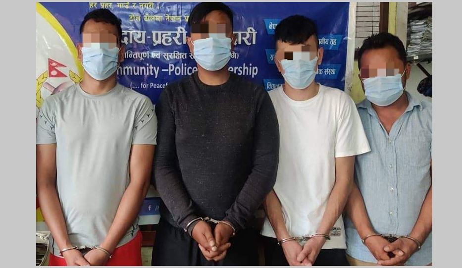 बौद्धमा २४ वर्षीया युवतीमाथि सामूहिक बलात्कार, होटल सञ्चालकसहित चारजना पक्राउ