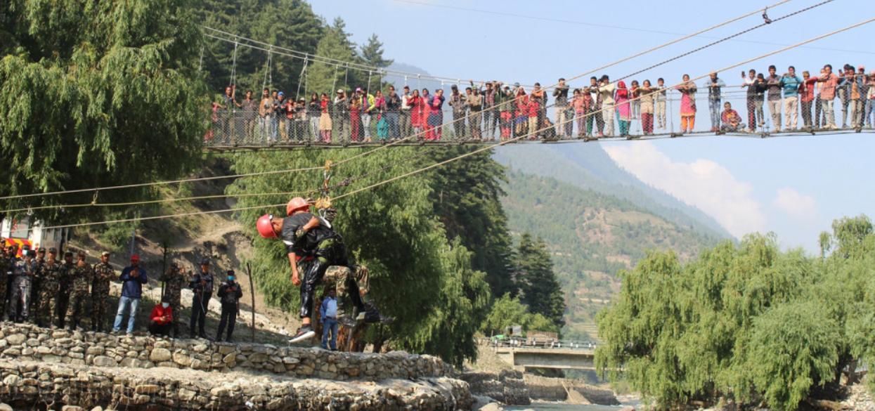 जुम्लामा विपद् रोकथामका लागि पूर्वअभ्यास