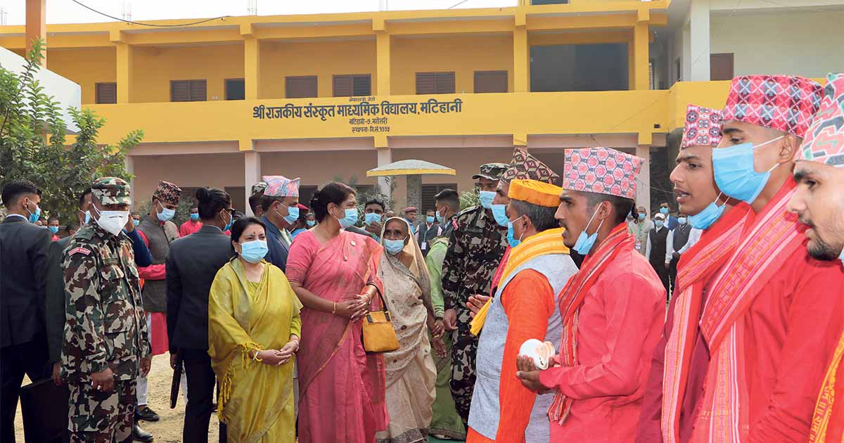 तङ्ग्रिँदै ३०३ वर्ष पुरानो गुरुकूल