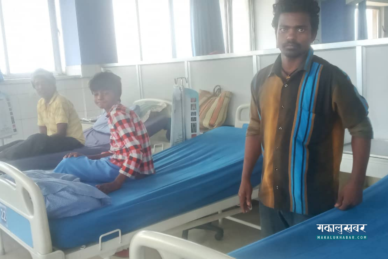 पैसा तिर्न नसक्दा एक बालकसहित दुई जना ५५ दिनदेखि विराटनगर अस्पतालमा बन्धकजस्तै