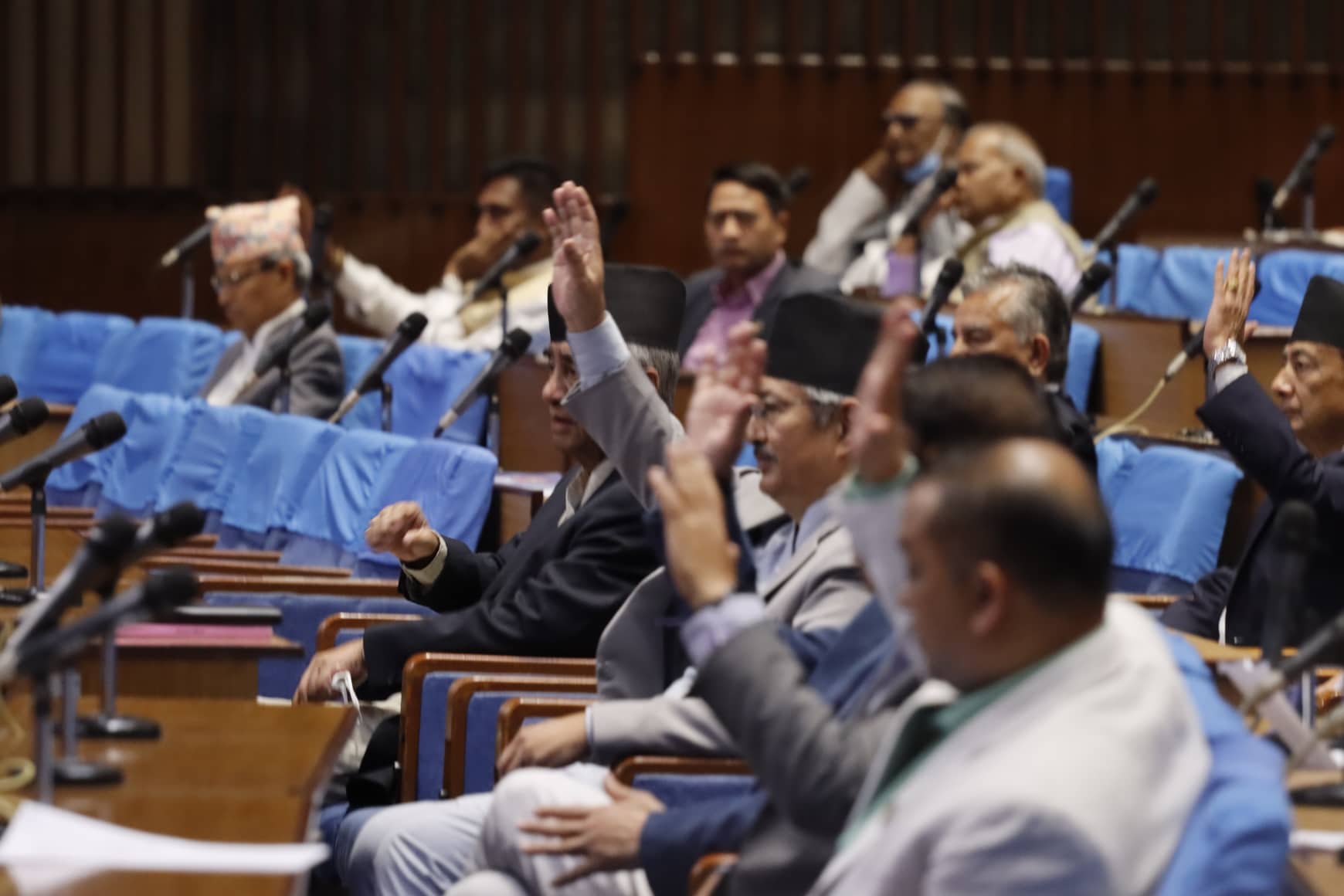 नागरिकता विधेयकमाथि विचार गरियोस् भन्ने प्रस्ताव बहुमतले पारित