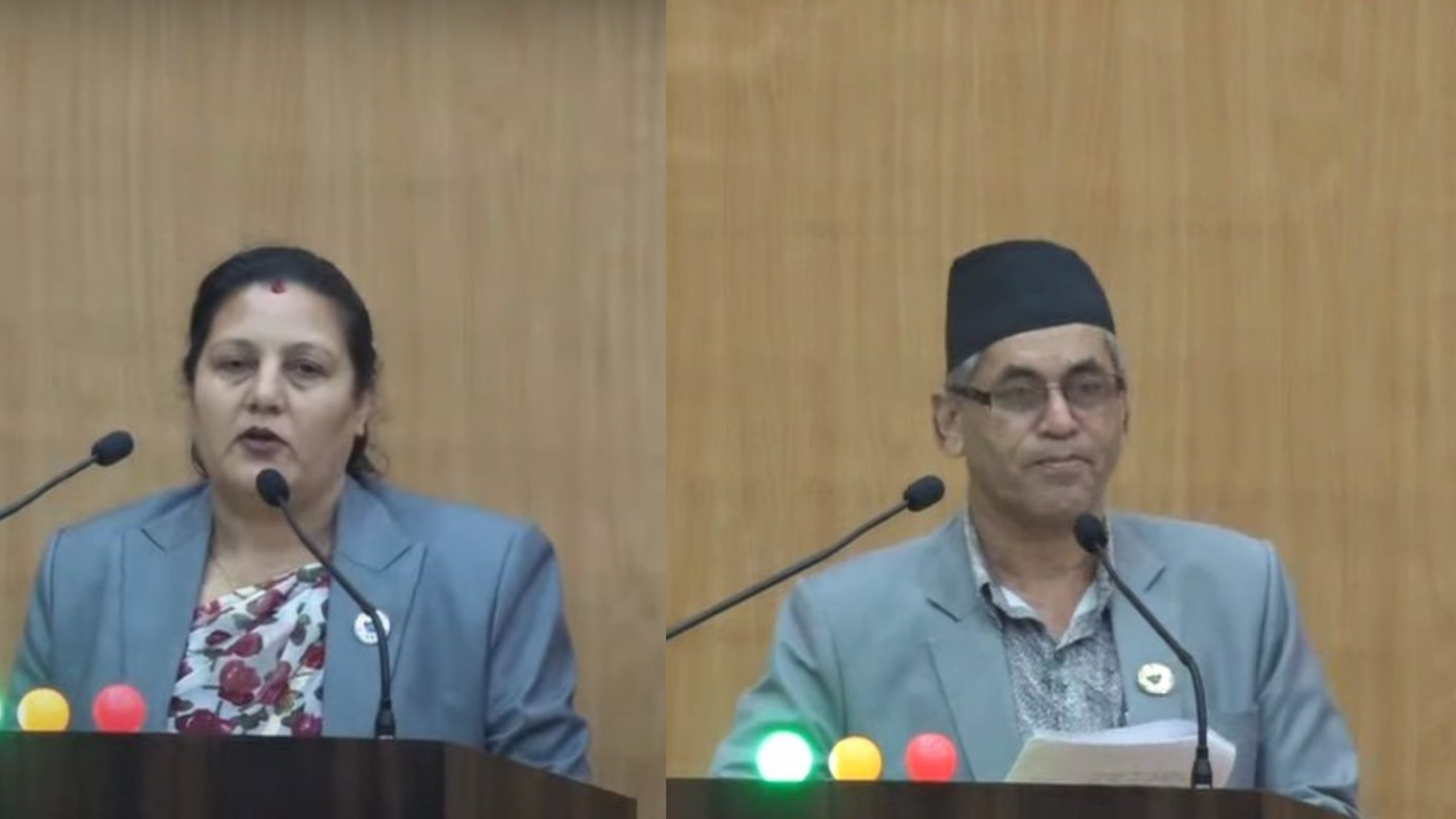 प्रदेशकाे नामकरणबारे प्रदेशसभामा एमाले–माओवादी जुहारी