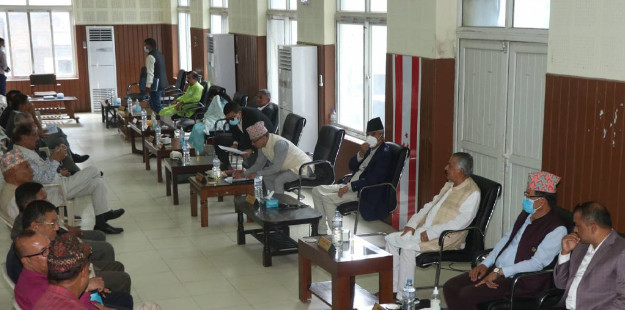 कांग्रेस बैठकमा केन्द्रीय परिचालन समितिको प्रतिवेदन प्रस्तुत
