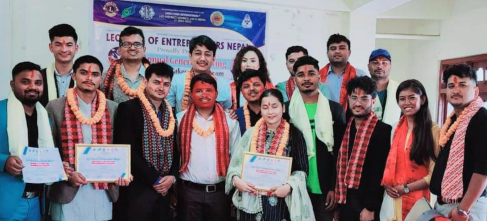 लियो क्लब अफ इन्टरप्रेनर्सको अध्यक्षमा विश्वकर्मा चयन