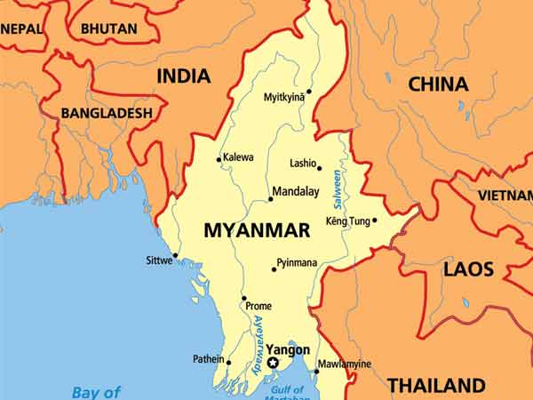 म्यान्मारको सेनाले चारजना प्रजातन्त्रवादी नेतालाई मृत्युदण्ड दियो