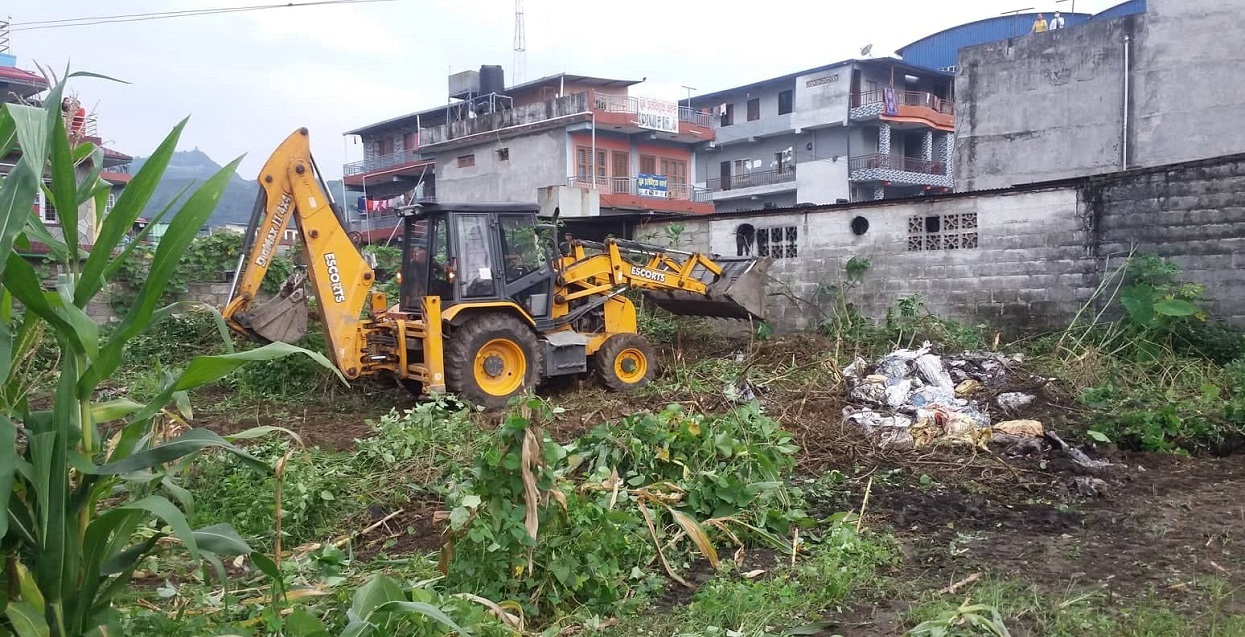 पोखराका सरकारी जग्गा : व्यापारी र राजनीतिक दलको कब्जामा