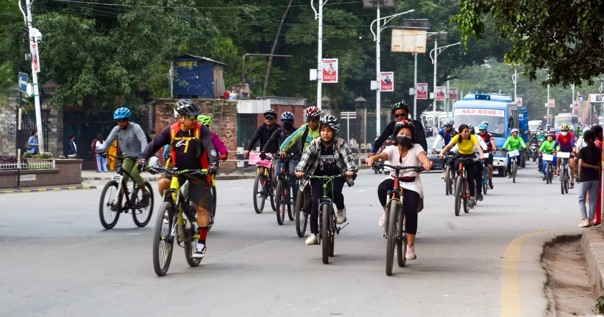 शुरु भयो ‘कोरा भक्तपुर साइक्लिङ यात्रा’