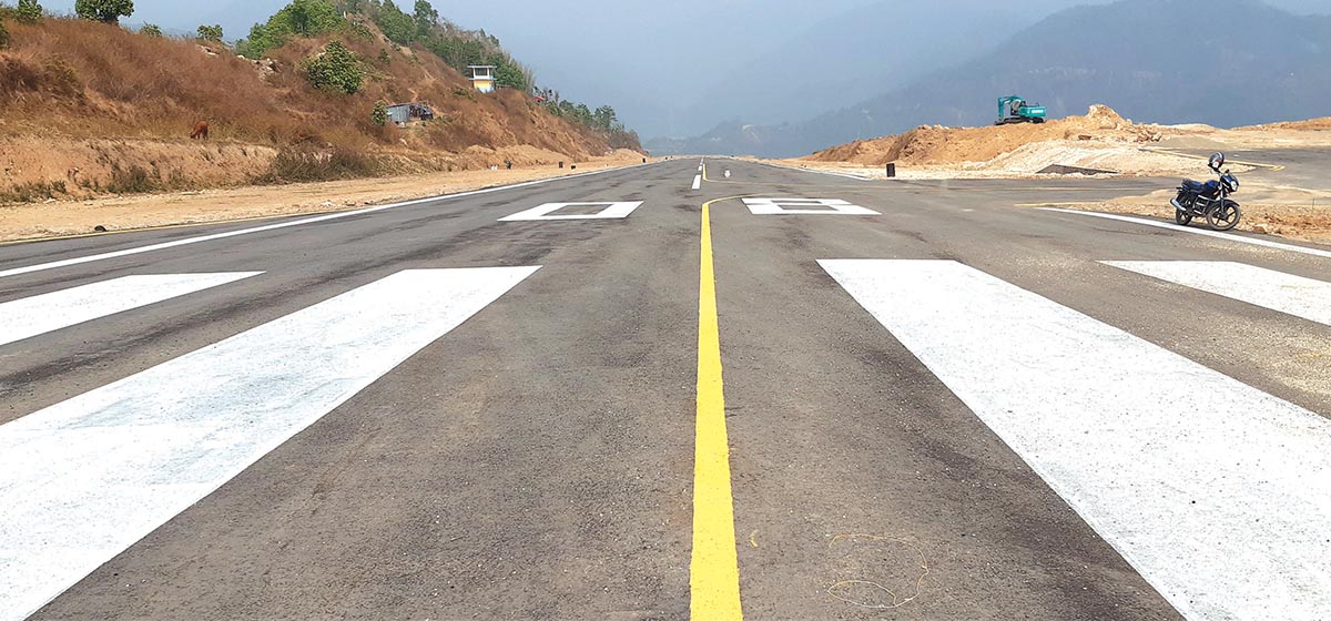 दुई महिनादेखि सुकिलुम्बा विमानस्थल बन्द