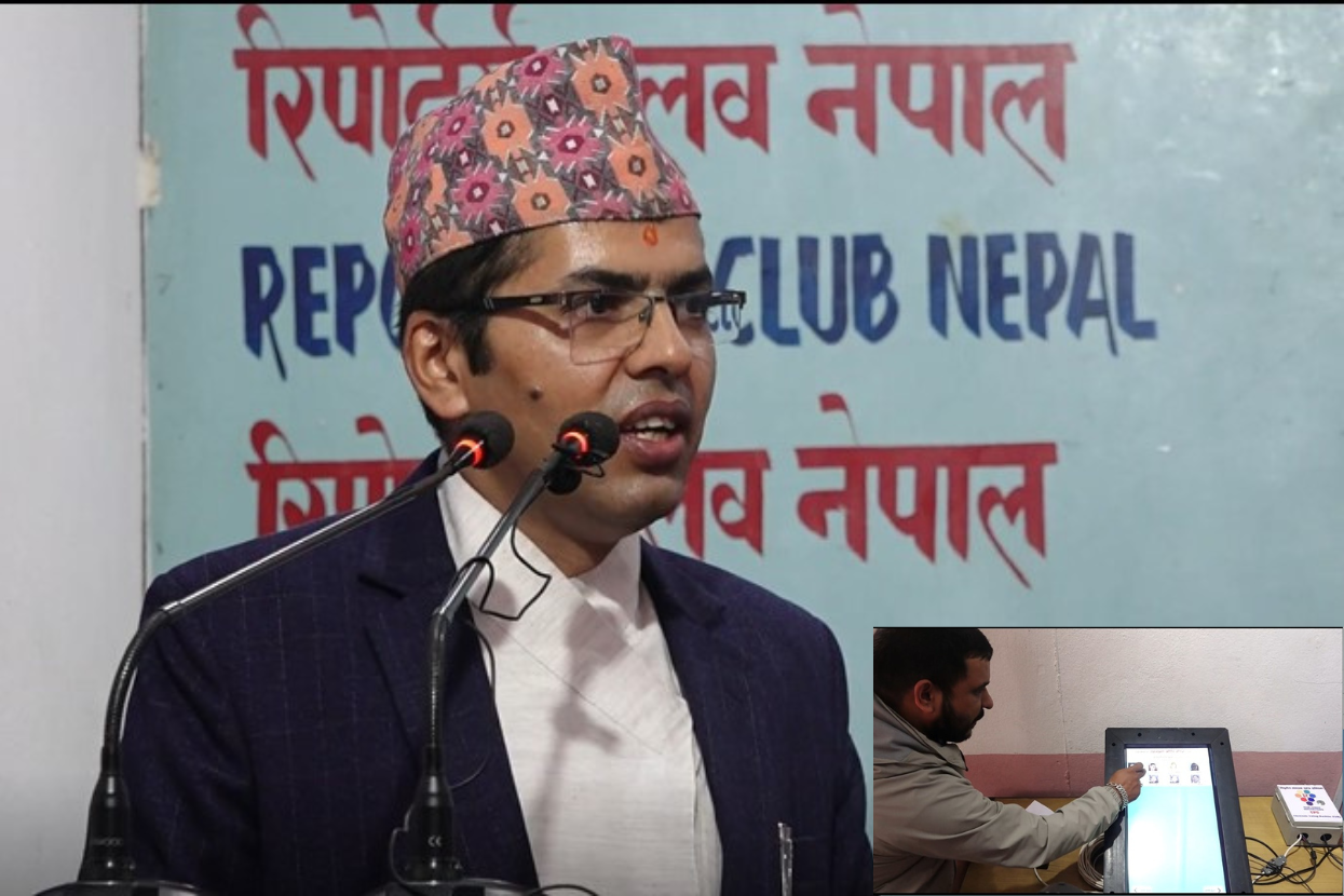 नेपालमै ई–भोटिङ मेसिन बनाएका दाजुभाइ भन्छन्- हाम्राे उत्पादनमा निर्वाचन आयोगले चासाे दिएन