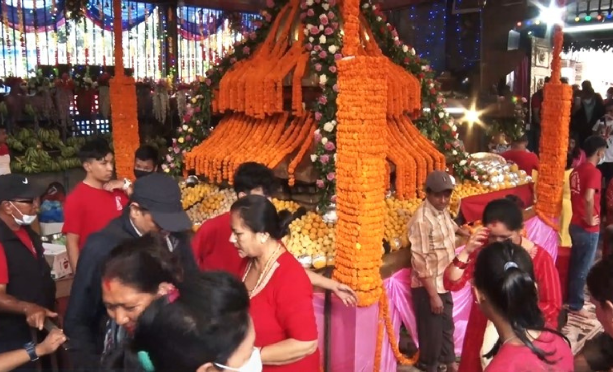 गणेशको पूजा गरी गणेश चतुर्थी मनाइँदै
