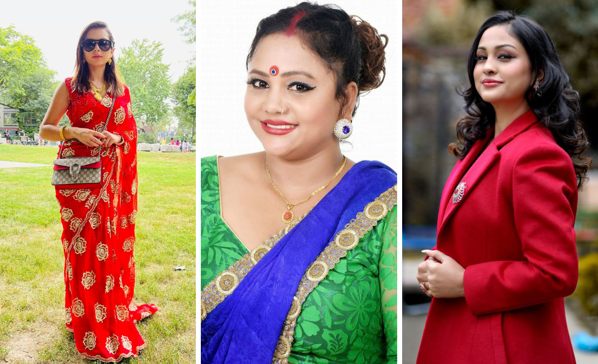 कलाकारको तीज : अरूलाई नचाउँदै, आफू पनि मनाउँदै