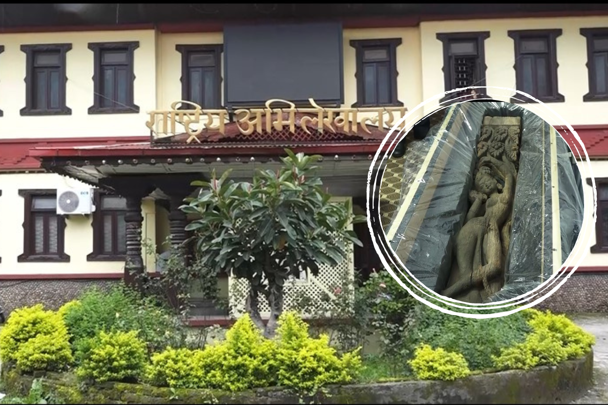 चाेरी भएर अमेरिका पुगेका टुँडाल लगायत पुरातात्त्विक वस्तु नेपाल फर्काइयाे