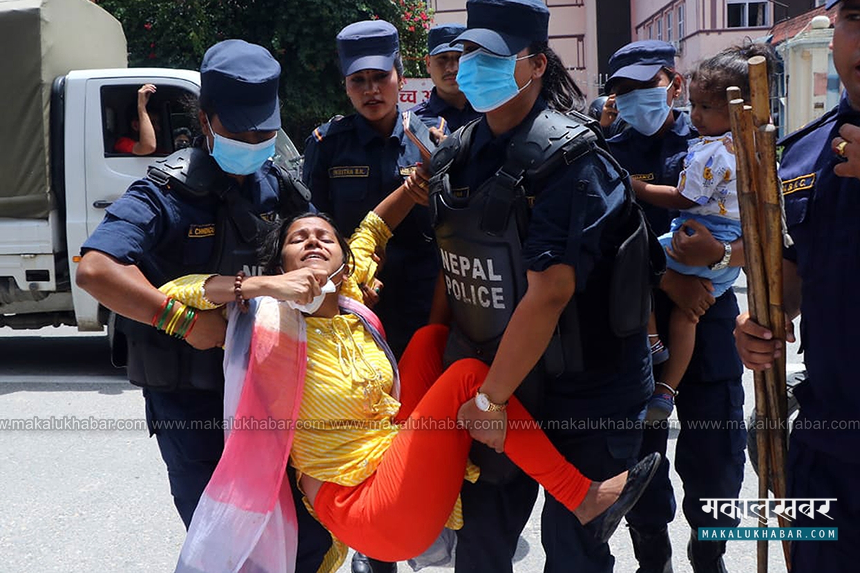 निहारिका राजपूत काखे बालकसहित सर्वोच्च अदालतबाट पक्राउ