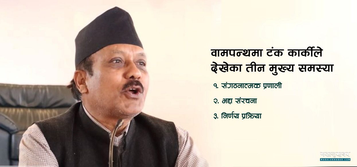 ‘वामपन्थ’का प्रमुख समस्याहरू !