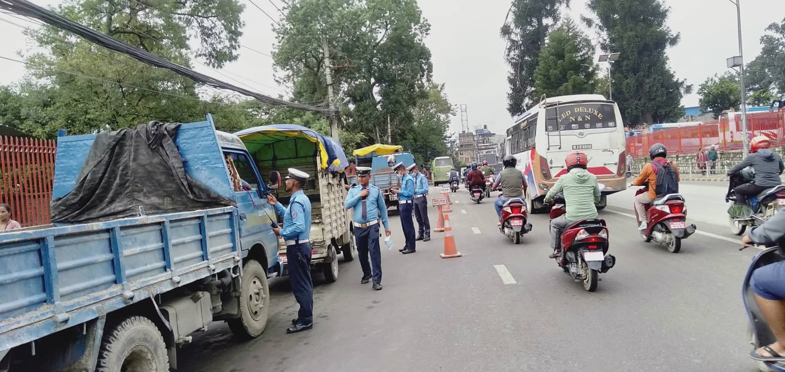 गण्डकीमा एक लाख ४१ हजार बढी ट्राफिक कारबाही, १२ करोड ६९ लाख राजस्व सङ्कलन