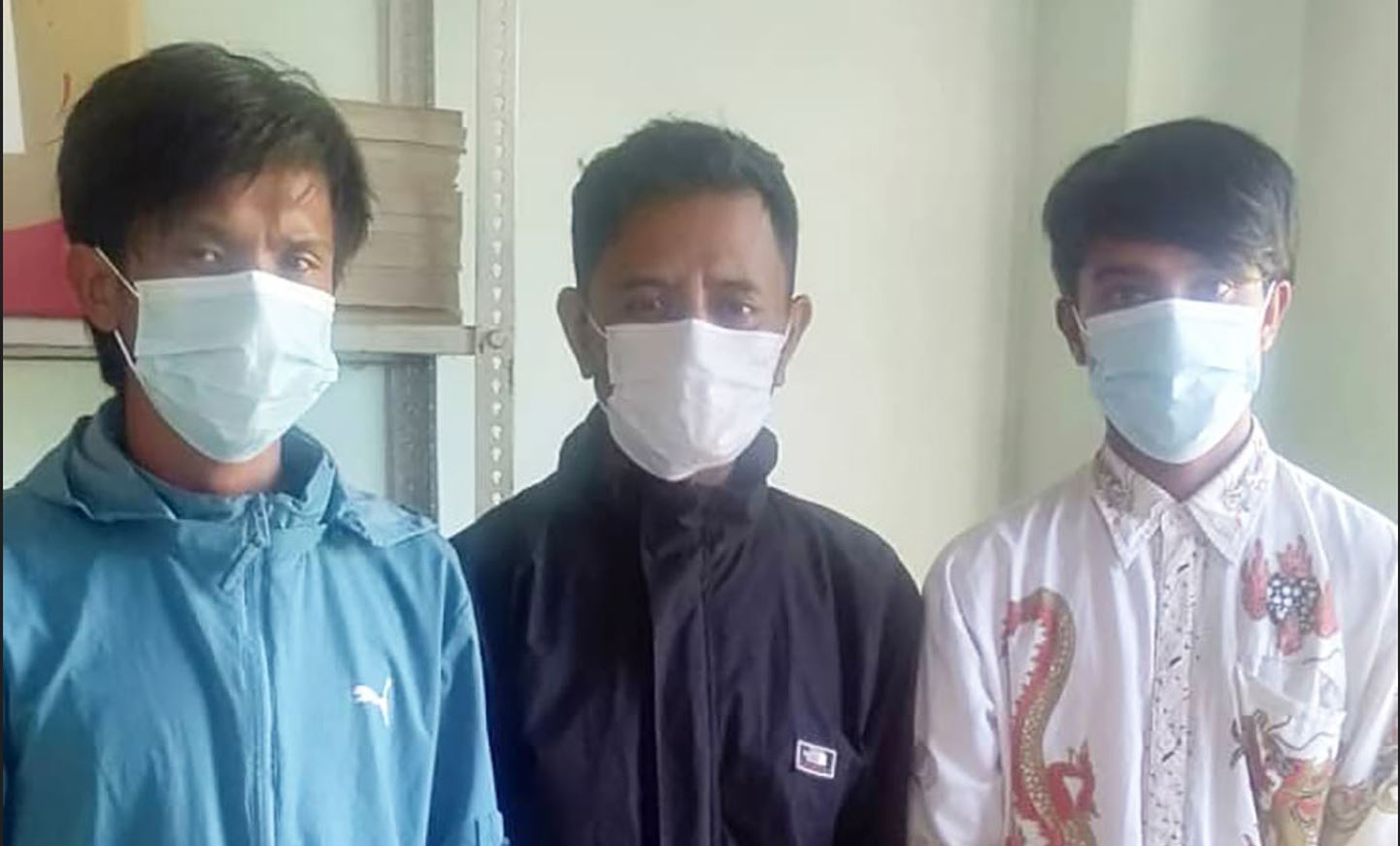 लागूऔषधसहित पावर हाउसबाट ४ जना पक्राउ