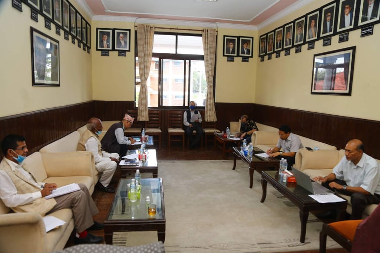 सत्ता गठबन्धन कार्यदलमा विभिन्न मोडालिटीबारे छलफल