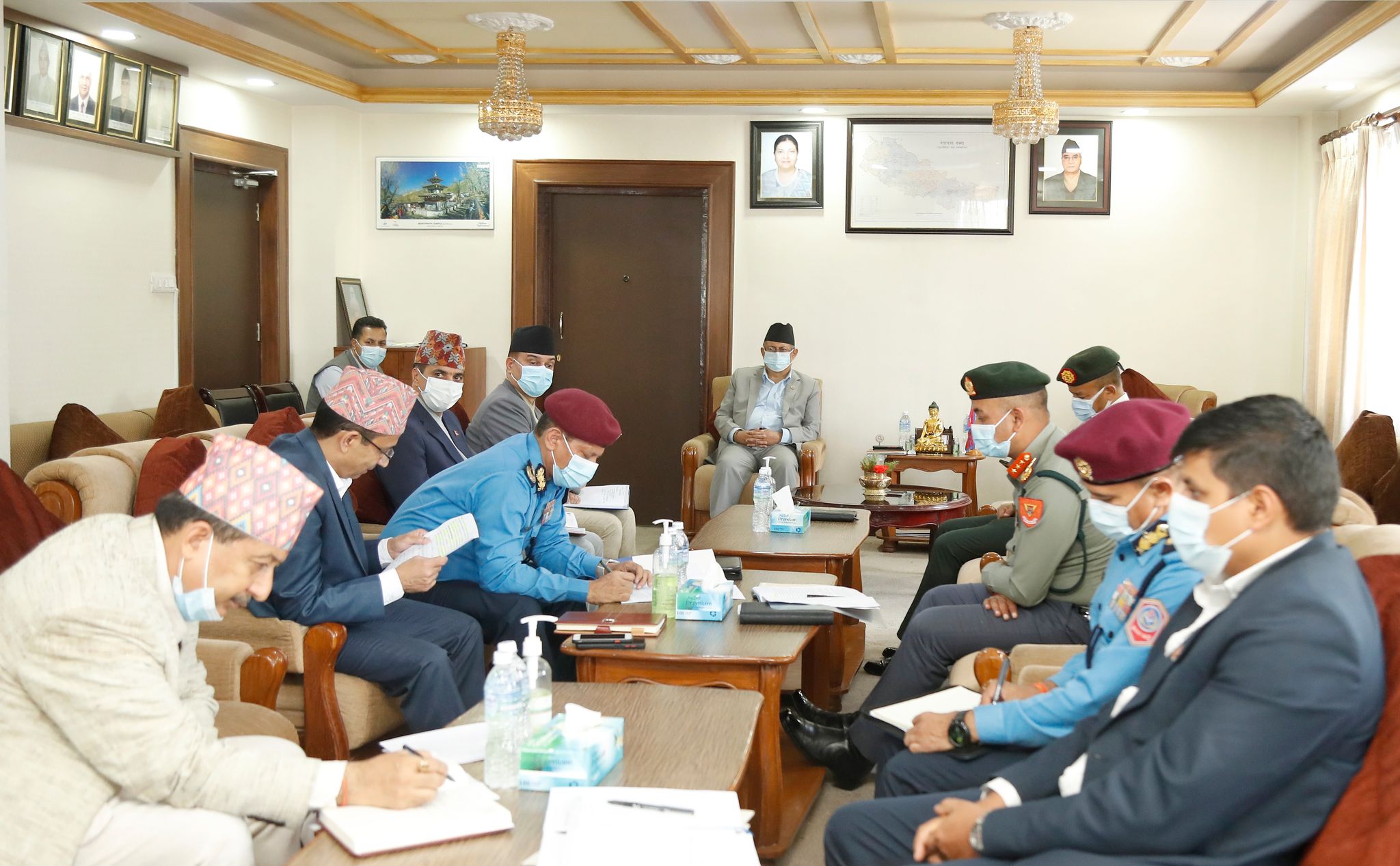 सरकारद्वारा संघ र प्रदेशको निर्वाचनका लागि केन्द्रीय कमान्ड पोस्ट गठन