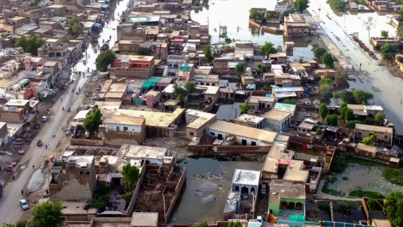पाकिस्तानमा अकल्पनीय बाढी, एकतिहाइ भाग जलमग्न