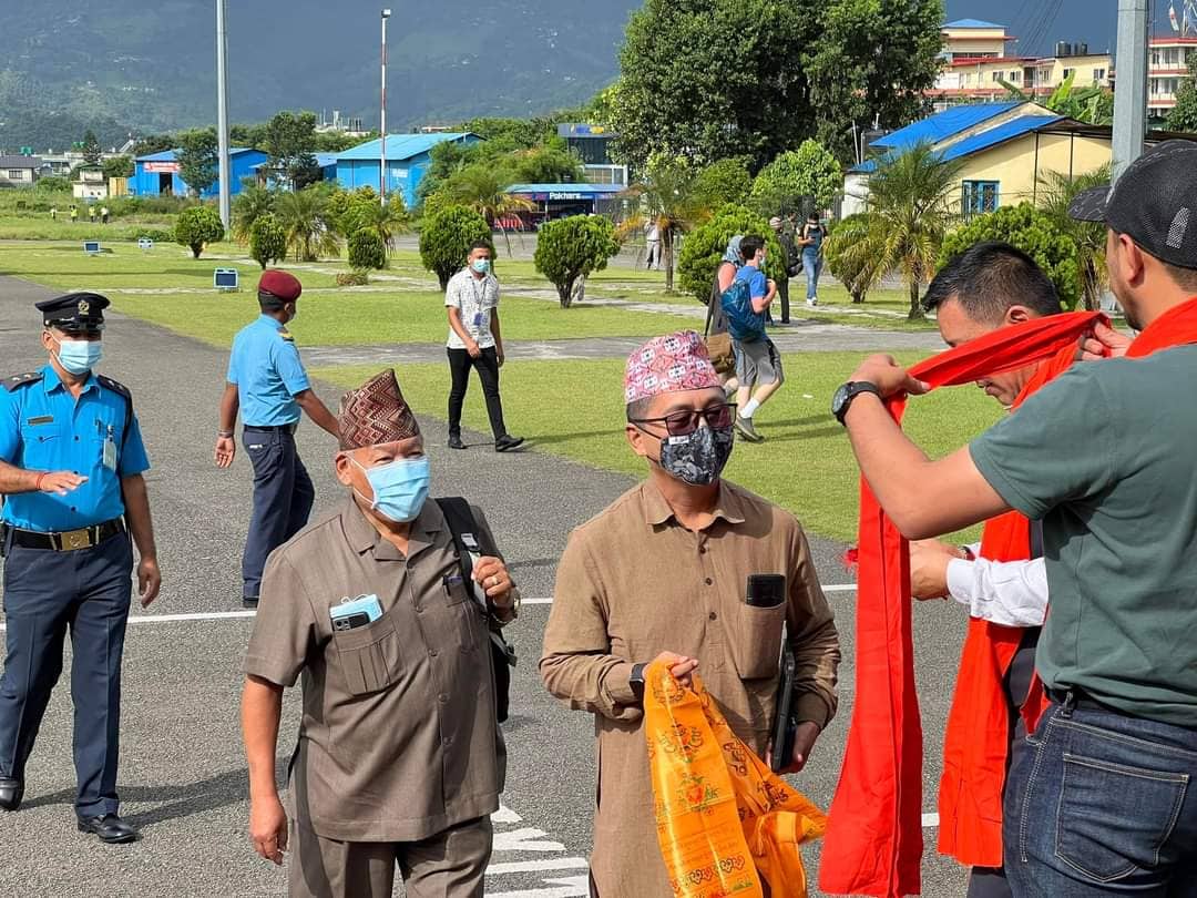 चुनावी तयारीमा जुट्यो राप्रपा, अध्यक्ष लिङ्देन पुगे पोखरा 