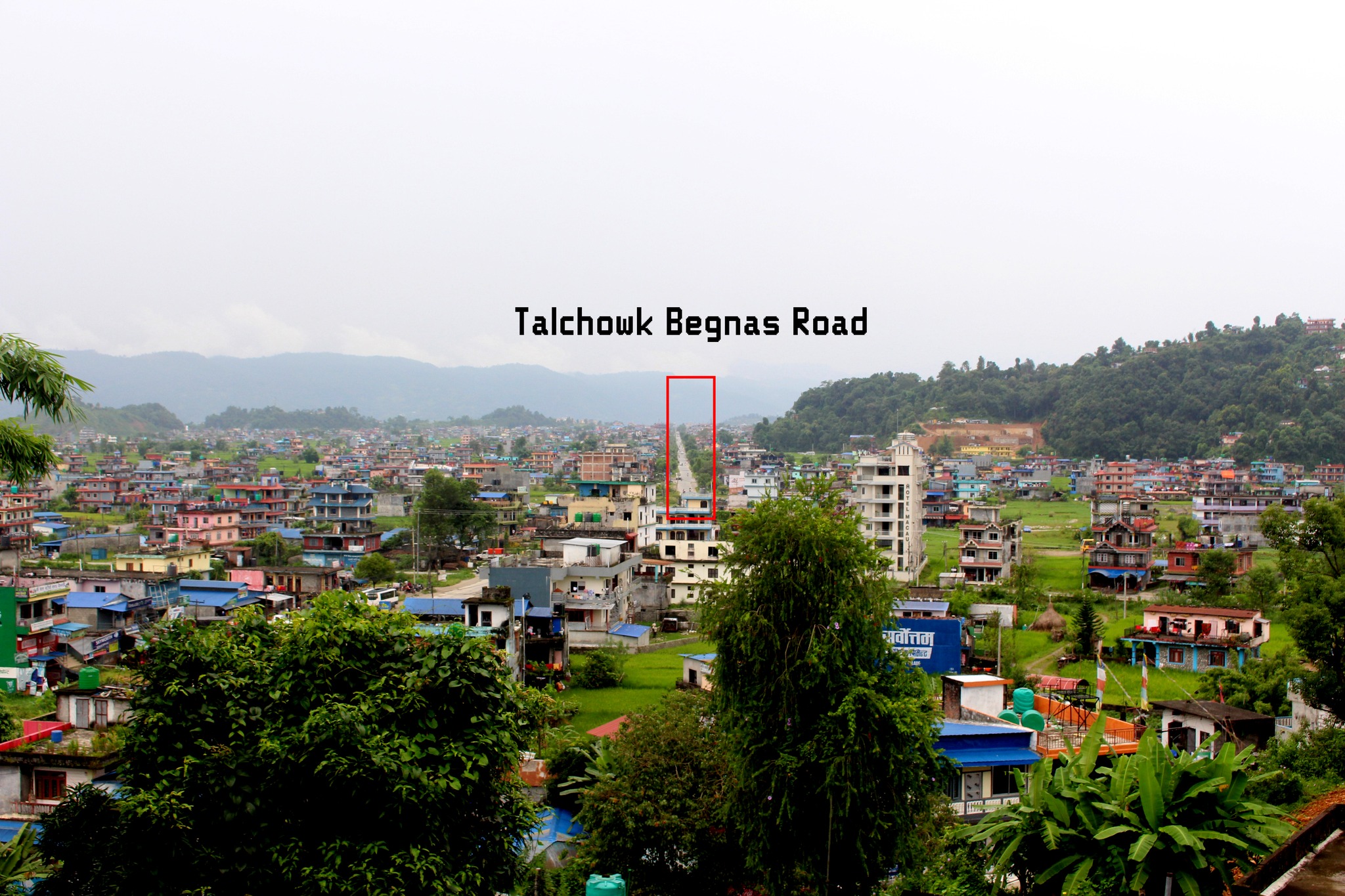 नेपालकै नमुना बन्दै तालचोक-बेगनास सडक, १ किलोमिटर निर्माणमा २३ करोड खर्च