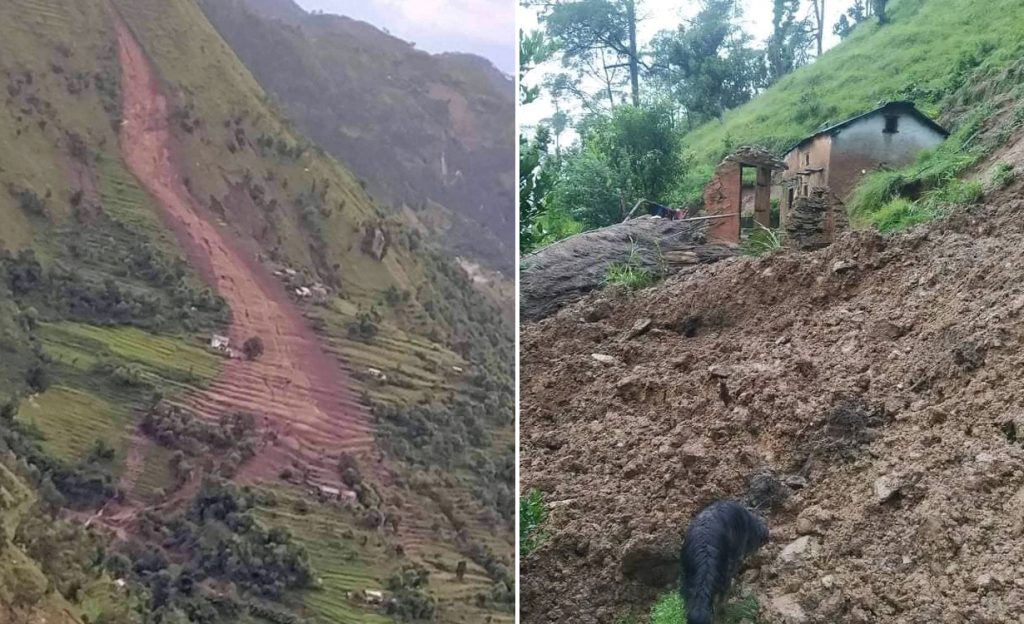 अछाम पहिरोमा मृत्यु हुनेको सङ्ख्या २२ पुग्यो