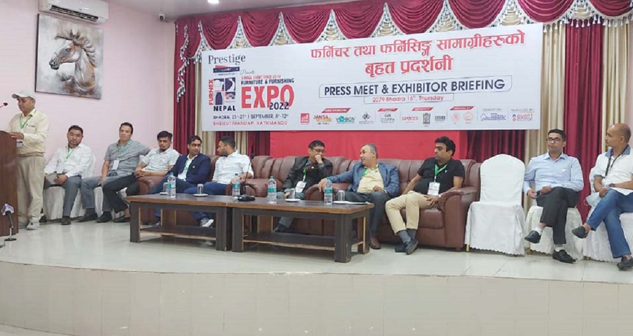 फर्निचर तथा फर्निसिङ एक्स्पोमा प्रदर्शकको उत्साहजनक सहभागिता हुँदै