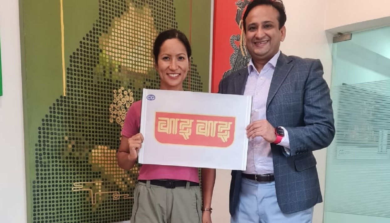 पर्वतारोही पूर्णिमा श्रेष्ठ वाइवाइ चाउचाउको ब्रान्ड एम्बासडर नियुक्त