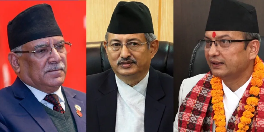 प्रचण्डलाई भेट्न गृह र कानुनमन्त्री पुगे खुमलटार