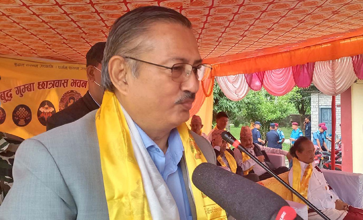 उम्मेदवार बन्न चाहनेले त्याग गर्न पनि सक्नुपर्छ : गृहमन्त्री खाँण